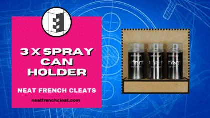 3 x spray can holder