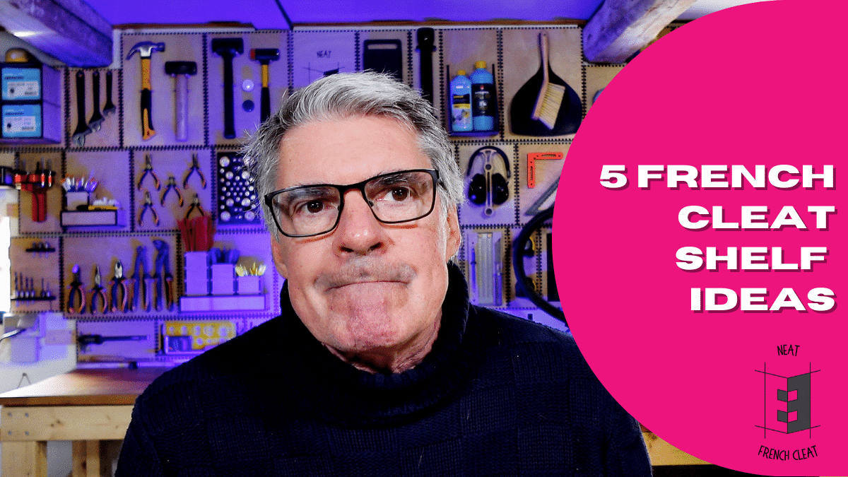 5 French Cleat Shelf Ideas to Transform Your Workshop Organization