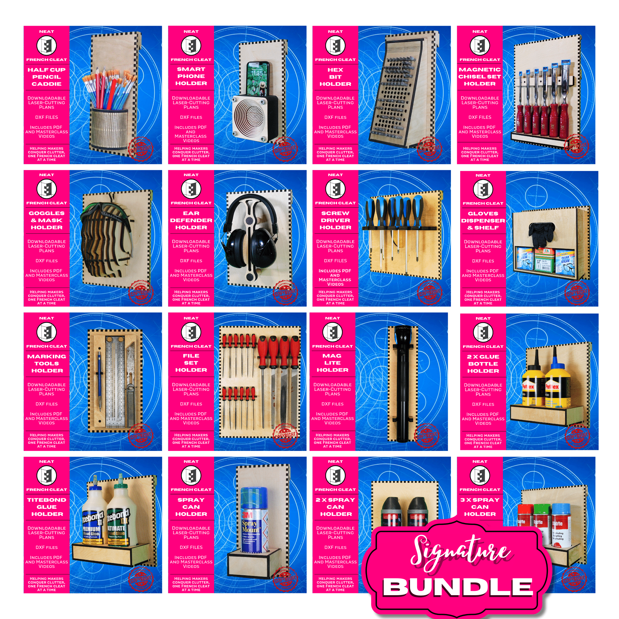 Signature 16 Tool-Holder Pack