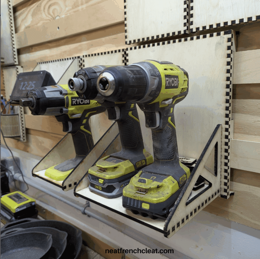 Part of Jarrad's Neat French Cleat build