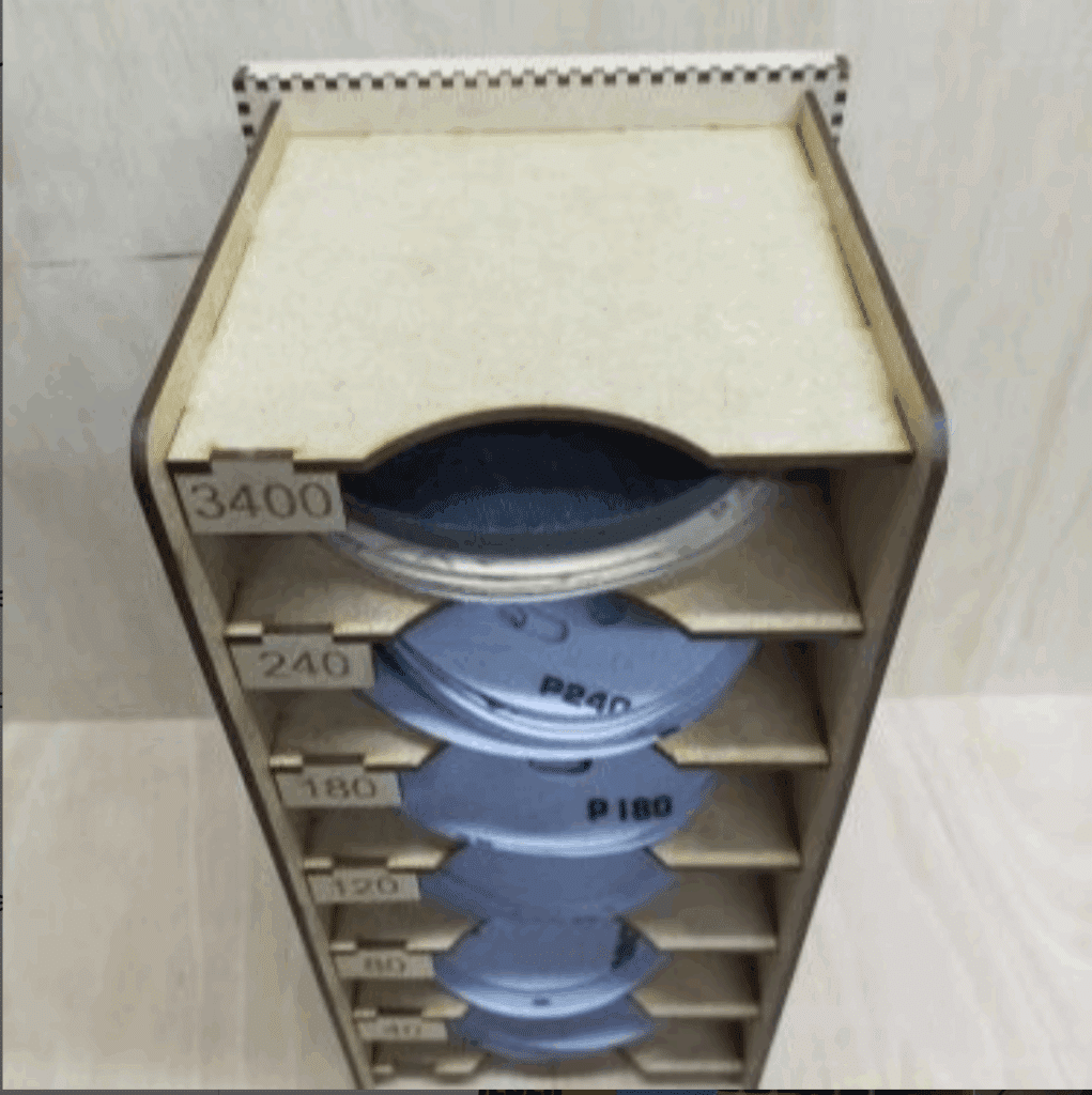 Gary's sandpaper holder adaptation