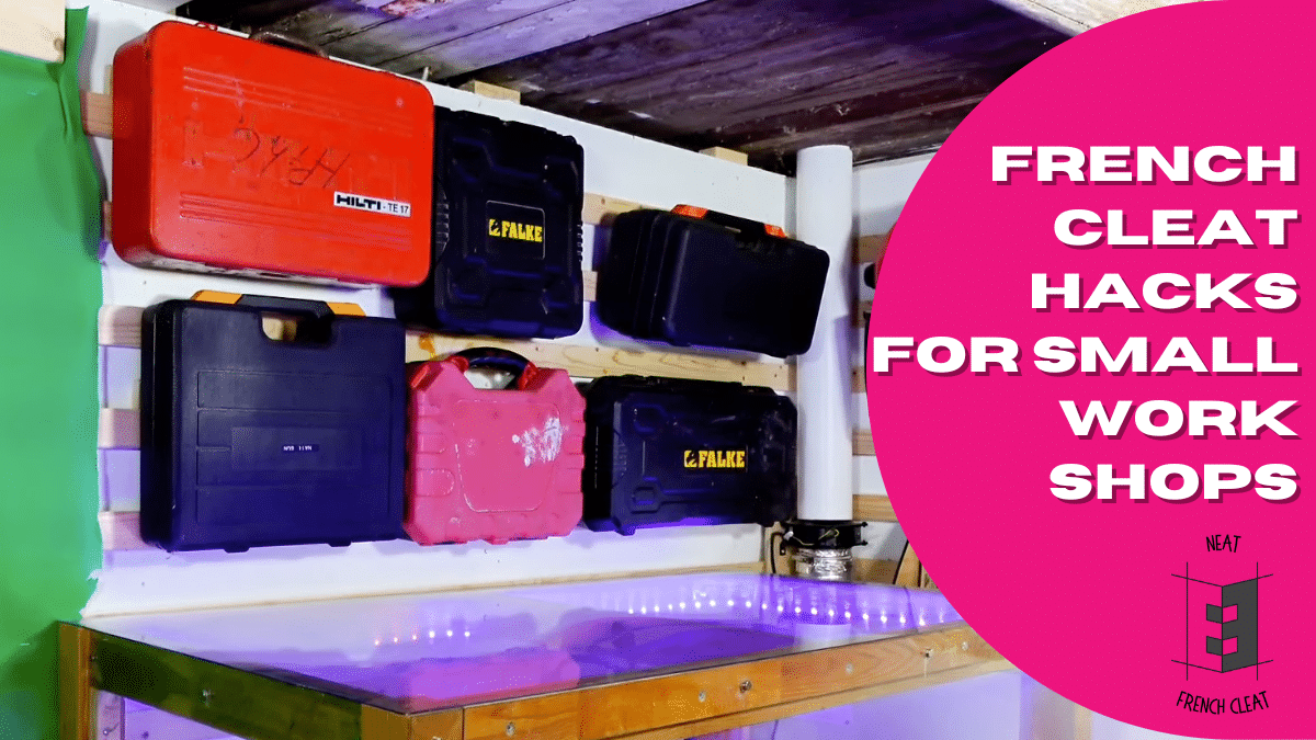French Cleat Hacks for Small Workshops: Smart Storage for Tools You Rarely Use