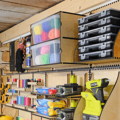 French cleat large cubby