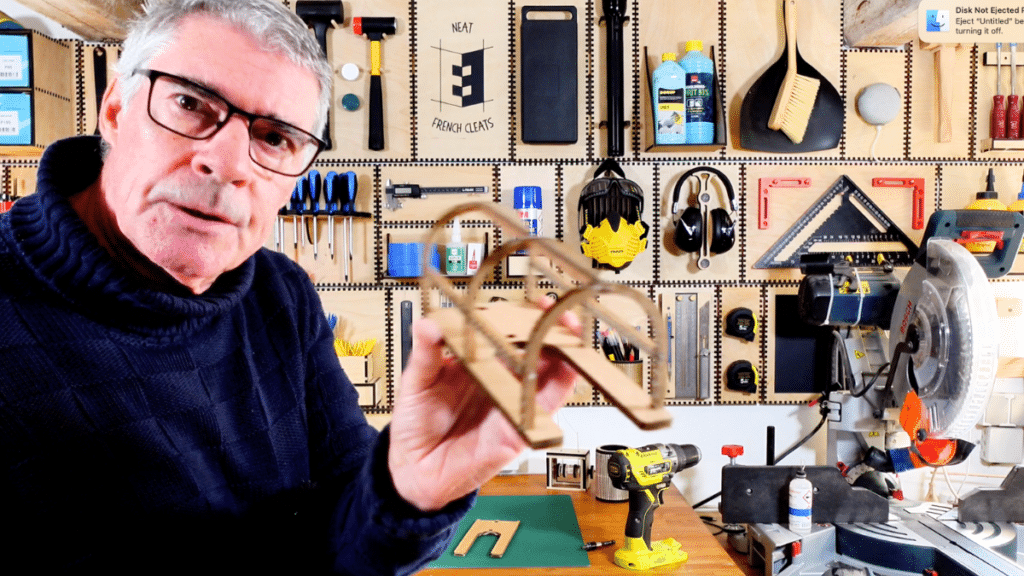 Prototyping a cordless drill holder